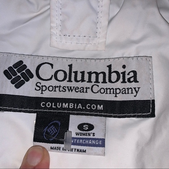 Columbia Windbreaker Coat Packable Jacket size Small - Picture 6 of 8
